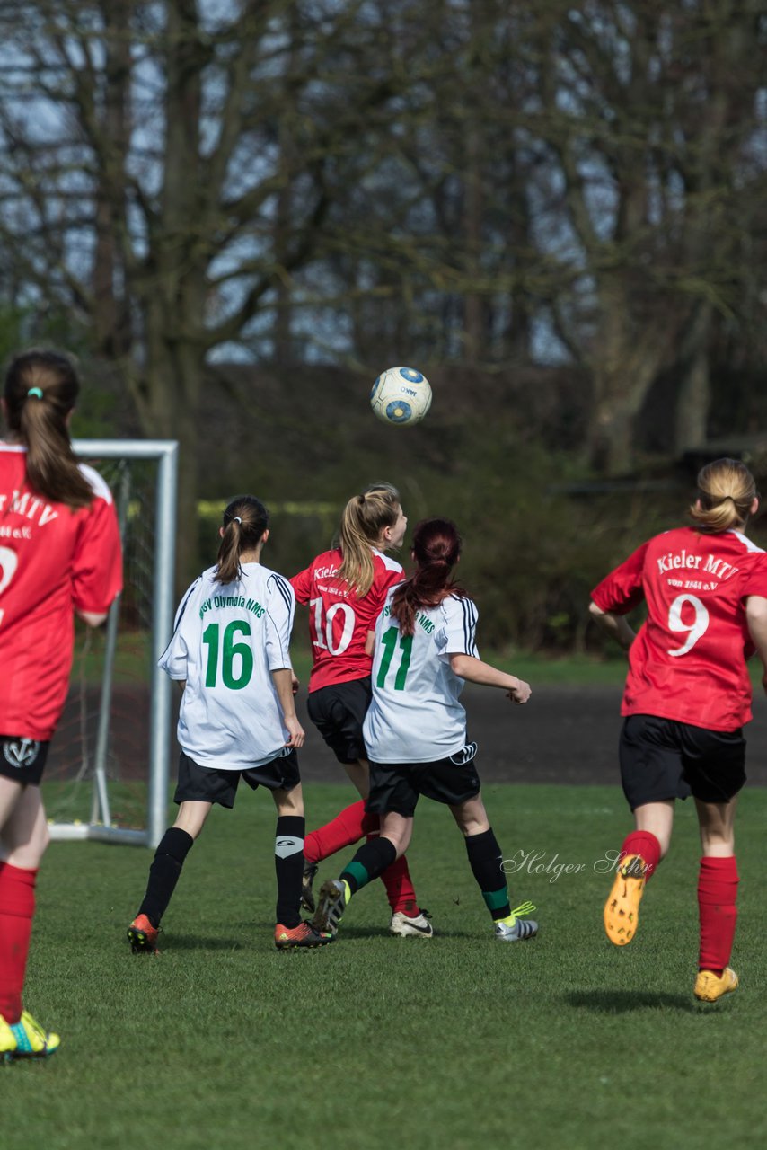 Bild 86 - C-Juniorinnen Kieler MTV -  MTSV POlympia Neumuenster : Ergebnis: 1:0